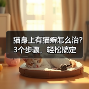 猫身上有猫癣怎么治？3个步骤，轻松搞定（图4）