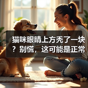 猫咪眼睛上方秃了一块？别慌，这可能是正常现象（图3）