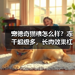 宠德奇猫粮怎么样？冻干超级多，长肉效果杠杠的！（图1）