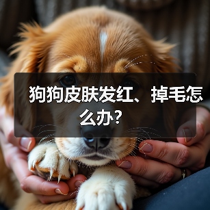 狗狗皮肤发红、掉毛怎么办?(图1) 狗狗皮肤发红、掉毛怎么办?(图1)