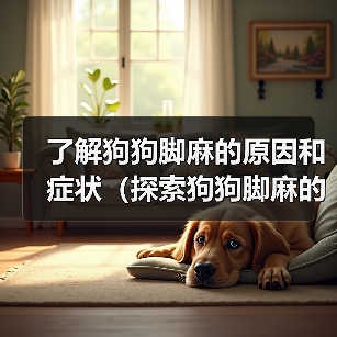 了解狗狗脚麻的原因和症状（探索狗狗脚麻的治疗和预防方法）（图4）