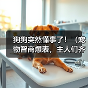 狗狗突然懂事了!(宠物智商爆表,主人们齐感动)(图3) 狗狗突然懂事了!(宠物智商爆表,主人们齐感动)(图3)