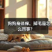 狗狗身体痒、掉毛是怎么回事？（图1）