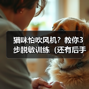 猫咪怕吹风机？教你3步脱敏训练（还有后手！）（图3）