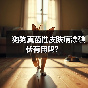 狗狗真菌性皮肤病涂碘伏有用吗？（图1）