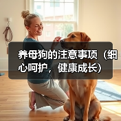 养母狗的注意事项（细心呵护，健康成长）（图1）