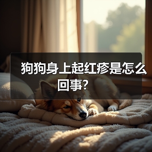 狗狗身上起红疹是怎么回事？（图1）