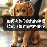 如何训练你的狗狗掌握技能(培养宠物狗的多种技能,提升亲密度与智力)(图2) 如何训练你的狗狗掌握技能(培养宠物狗的多种技能,提升亲密度与智力)(图2)