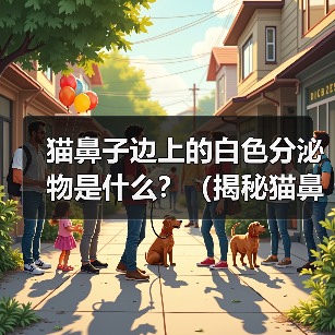 猫鼻子边上的白色分泌物是什么？（揭秘猫鼻子边上白色分泌物的成因及处理方法）（图3）