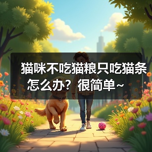 猫咪不吃猫粮只吃猫条怎么办？很简单~（图2）