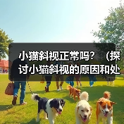 小猫斜视正常吗?(探讨小猫斜视的原因和处理方法)(图3) 小猫斜视正常吗?(探讨小猫斜视的原因和处理方法)(图3)
