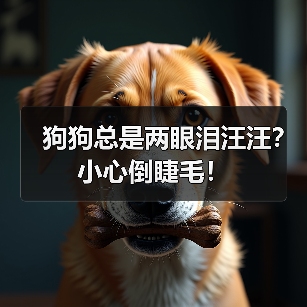 狗狗总是两眼泪汪汪？小心倒睫毛！（图2）