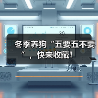 冬季养狗“五要五不要”，快来收藏！