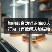 如何教育幼猫正确咬人行为(有效解决幼猫咬人问题的方法)(图4) 如何教育幼猫正确咬人行为(有效解决幼猫咬人问题的方法)(图4)