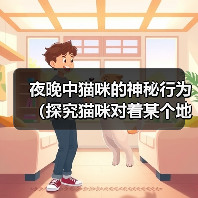 夜晚中猫咪的神秘行为(探究猫咪对着某个地方长时间叫唤的原因)(图4) 夜晚中猫咪的神秘行为(探究猫咪对着某个地方长时间叫唤的原因)(图4)