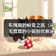 布偶猫的蜕变之旅（从毛茸茸的小猫到优雅迷人的布偶猫）（图4）