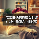 高蛋白低脂猫罐头测评:益生元配方+细腻质地,水分高需注意换粮(图4) 高蛋白低脂猫罐头测评:益生元配方+细腻质地,水分高需注意换粮(图4)
