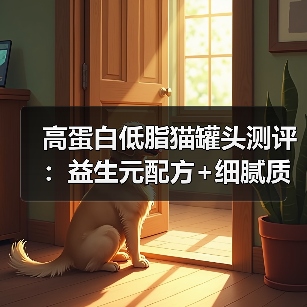 高蛋白低脂猫罐头测评：益生元配方+细腻质地，水分高需注意换粮