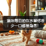 猫咪每日的饮水量标准：少一口都是隐患！