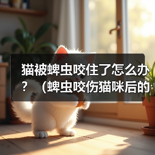 猫被蜱虫咬住了怎么办？（蜱虫咬伤猫咪后的应对措施）（图3）