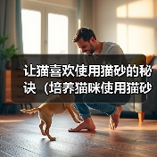 让猫喜欢使用猫砂的秘诀(培养猫咪使用猫砂的好习惯)(图3) 让猫喜欢使用猫砂的秘诀(培养猫咪使用猫砂的好习惯)(图3)