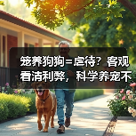笼养狗狗=虐待?客观看清利弊,科学养宠不踩坑(图4) 笼养狗狗=虐待?客观看清利弊,科学养宠不踩坑(图4)