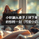 小奶猫从桌子上摔下来的惊险一刻(可爱小奶猫的失足瞬间让人捏了一把冷汗)(图4) 小奶猫从桌子上摔下来的惊险一刻(可爱小奶猫的失足瞬间让人捏了一把冷汗)(图4)