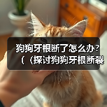 狗狗牙根断了怎么办?((探讨狗狗牙根断裂的原因及应对方法)(图3) 狗狗牙根断了怎么办?((探讨狗狗牙根断裂的原因及应对方法)(图3)