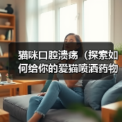 猫咪口腔溃疡（探索如何给你的爱猫喷洒药物，治疗和预防口腔溃疡）（图4）