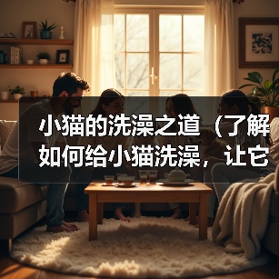小猫的洗澡之道（了解如何给小猫洗澡，让它保持清洁与健康）（图1）
