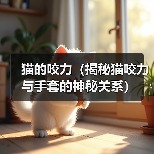 猫的咬力（揭秘猫咬力与手套的神秘关系）（图4）