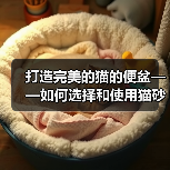 打造完美的猫的便盆——如何选择和使用猫砂盆(图1) 打造完美的猫的便盆——如何选择和使用猫砂盆(图1)