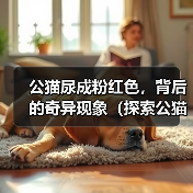 公猫尿成粉红色，背后的奇异现象（探索公猫尿液变为粉红色的原因与影响）（图4）