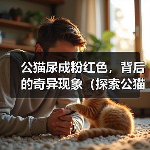 公猫尿成粉红色，背后的奇异现象（探索公猫尿液变为粉红色的原因与影响）（图1）
