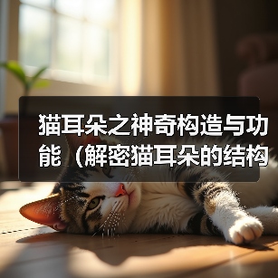 猫耳朵之神奇构造与功能（解密猫耳朵的结构和独特功能，了解它们的奥秘）（图2）