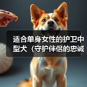 适合单身女性的护卫中型犬（守护伴侣的忠诚守卫者）（图2）