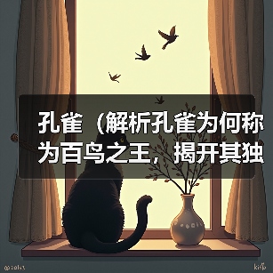 孔雀（解析孔雀为何称为百鸟之王，揭开其独特之处与魅力）（图4）