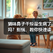 猫咪鼻子干燥是生病了吗？别慌，教你快速读懂原因（图1）