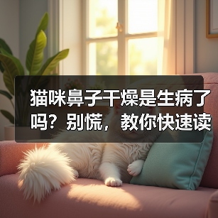 猫咪鼻子干燥是生病了吗？别慌，教你快速读懂原因（图4）