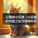 可爱的小花猫（小花猫的可爱之处与独特外貌）（图2）