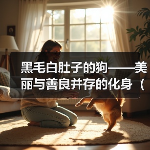 黑毛白肚子的狗——美丽与善良并存的化身（黑毛白肚子狗的特征及饲养指南）（图2）