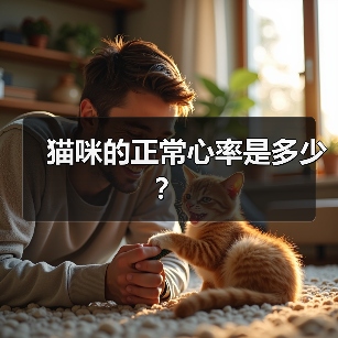 猫咪的正常心率是多少？（图1）