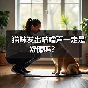 猫咪发出咕噜声一定是舒服吗？（图1）