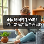 仓鼠能喝纯牛奶吗？（纯牛奶是否适合仓鼠饮用，以及如何合理喂养）（图1）