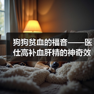 狗狗贫血的福音——医仕高补血肝精的神奇效果（专家推荐，让狗狗重获健康！）（图2）
