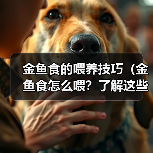 金鱼食的喂养技巧（金鱼食怎么喂？了解这些）（图1）