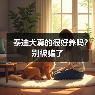 泰迪犬真的很好养吗？别被骗了（图2）