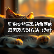 狗狗突然喜欢钻角落的原因及应对方法（为什么狗狗会喜欢钻角落？如何正确应对？）（图3）