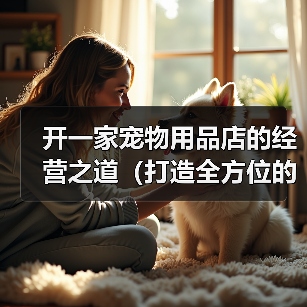 开一家宠物用品店的经营之道(打造全方位的宠物用品购物体验,)(图1) 开一家宠物用品店的经营之道(打造全方位的宠物用品购物体验,)(图1)