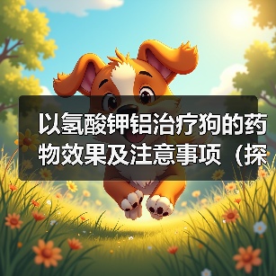 以氢酸钾铝治疗狗的药物效果及注意事项（探究以氢酸钾铝药物对狗的治疗效果及使用注意事项）（图4）